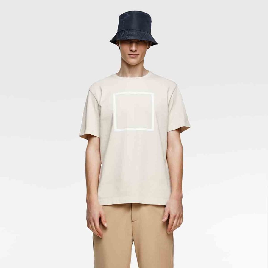 Cream Square Shirt - Image 2