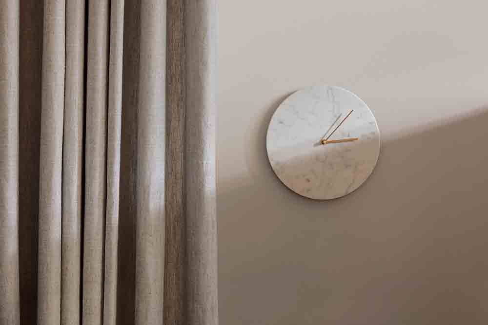 Norm Wall Clock White